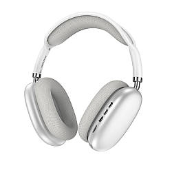 Бездротові Bluetooth навушники BOROFONE Elegant wireless headphones (BT5.3, AUX/TF, 12h). White