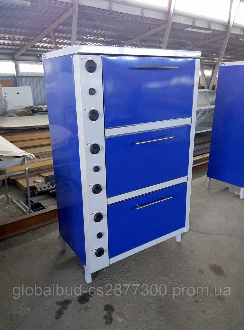 Шкаф жарочный трехсекционный с плавной регулировкой мощности ШЖЭ-3-GN1/1 стандарт - фото 3 - id-p1350950432