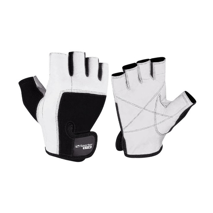 Sporter Fitness Gloves White/Black