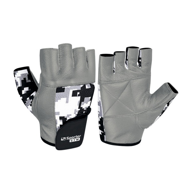 Sporter Weightlifting Gloves Grey/Camo рукавички для фітнесу