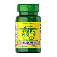 Здоровье глаз и зрения Puritan's Pride Herba Vision Gold 60 капсул