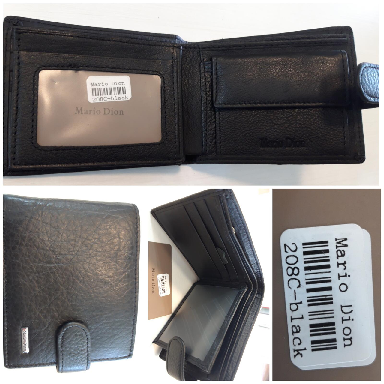 Чоловічий шкіряний гаманець Mario Dion (MLT) гуртом/роздріб