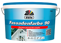 Краска фасадная Dufa "Fassadenfarbe F90" белая 1,4 кг