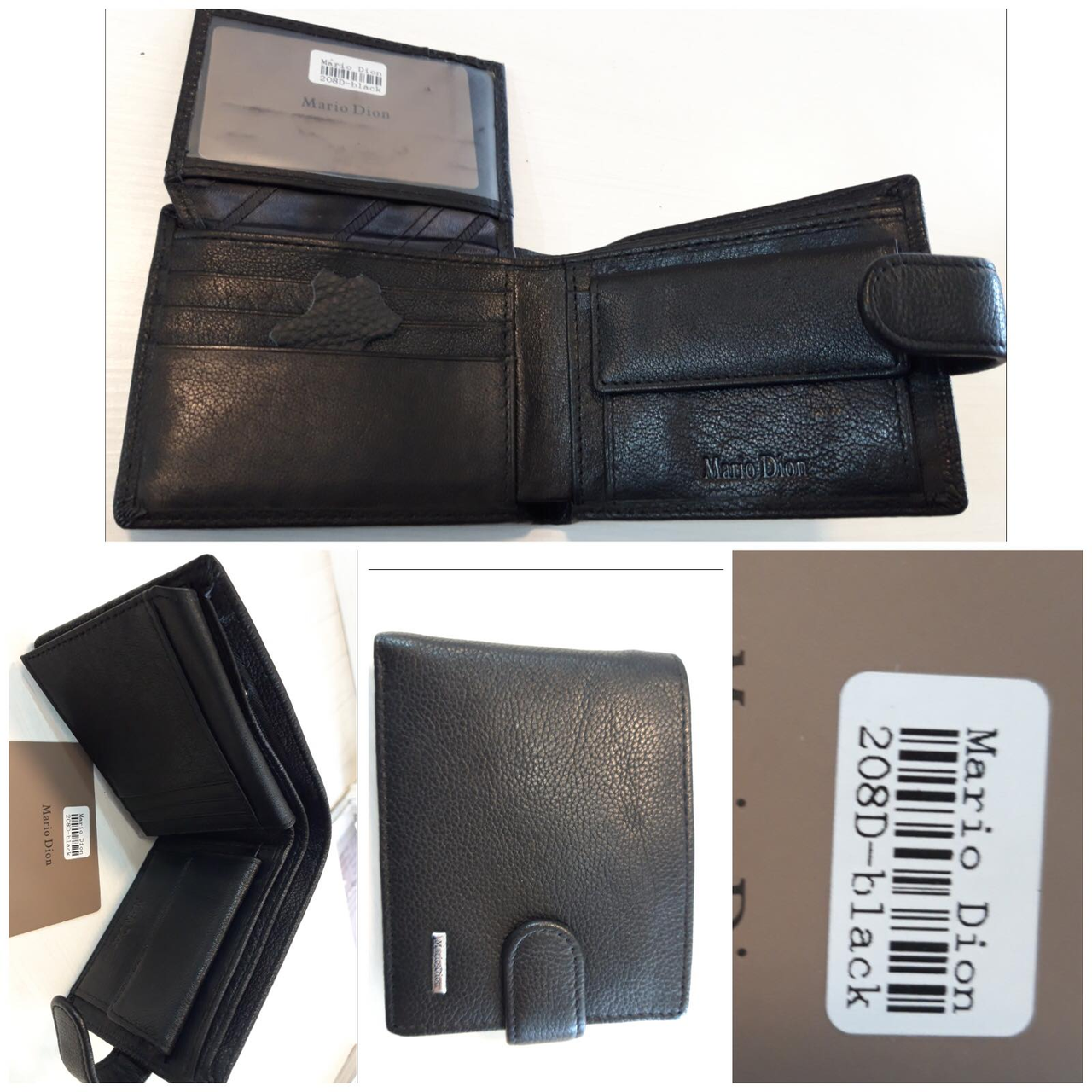Чоловічий шкіряний гаманець Mario Dion (MLT) гуртом/роздріб