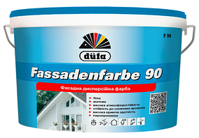 Фарба фасадна Dufa "Fassadenfarbe F90" біла 7 кг