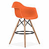 Стілець барний Тауер Eames, пластик, дерево, всі кольори, фото 6