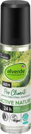 Alverde MEN Deo-Zerstäuber Active Nature Чоловічий дезодорант-спрей Active Nature 75 мл