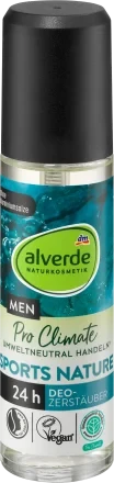 Alverde MEN Sports Nature Deo Zerstäuber Чоловічий дезодорант-спрей Sports Nature 75 мл