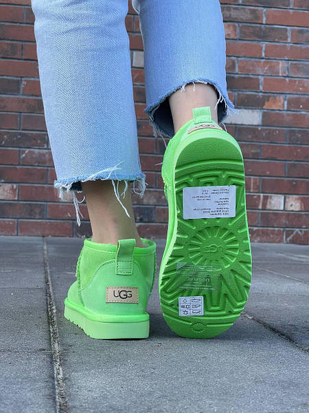 Green ugg boots clearance
