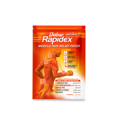 Знеболювальний пластир проти болю в спині Dabur Rapidex