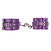 Набір БДСМ "Love caresses" колір фіолетовий наручники, окови, конектор, фото 2