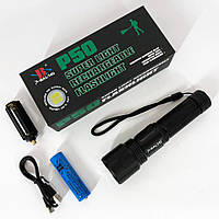 Ліхтарик поліс Bailong BL-Z01-P50 / Потужний ручний ліхтарик / Ліхтарик поліс / Тактичні ліхтарі GI-250 для полювання