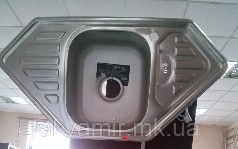 Мийка Imperial 95х50D кутова декор