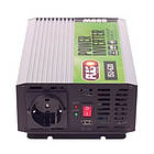 Перетворювач напруги 12V-220V 600W USB-5VDC2.0A PULSO ISU-620, фото 4