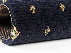 Ковролін синій класичний з ліліями WELLINGTON 4957 30