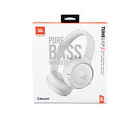 Наушники большие беспроводные (Bluetooth) JBL Tune 510BT White (JBLT510BTWHT)