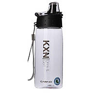 Пляшка для води CASNO 580 мл KXN-1179 Сіра 019