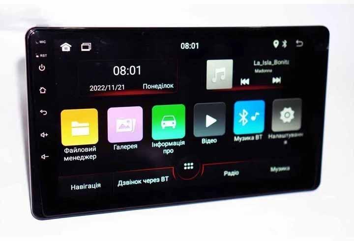 Автомагнітола 1din 9113A 9"дюймів на 4 Ядра / 2Gb Ram / 32 GB Rom / Android 13