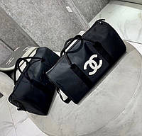 Дорожная спорт сумка Шанель 45 см