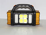 Переносний ліхтар HB-1678, Solar/USB, Power bank, фото 2