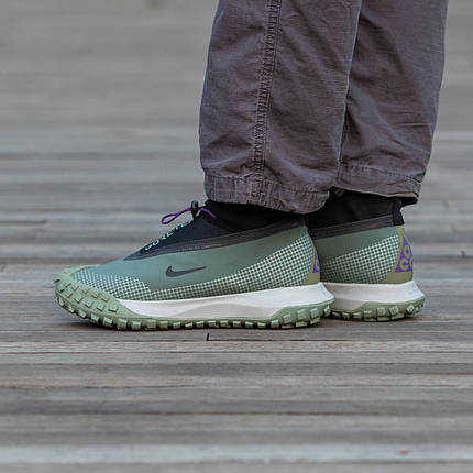 Зимові Чоловічі Кросівки Nike ACG Mountain Fly Gore-Tex Khaki / Найк АСГ Маунтін Флай Гор Текс Хакі, фото 1