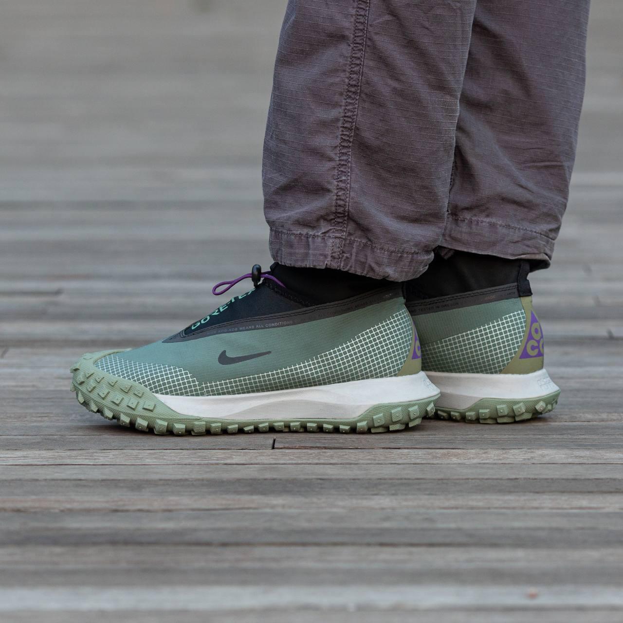 Зимові Чоловічі Кросівки Nike ACG Mountain Fly Gore-Tex Khaki / Найк АСГ Маунтін Флай Гор Текс Хакі