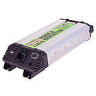 Перетворювач напруги 12V-220V 1500W USB-5VDC2.0A PULSO IMU-1520, фото 4