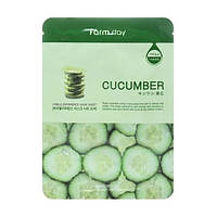 Ткань маска для лица Farm Stay Visible Difference Mask Sheet Cucumber с экстрактом огурца, 23 мл