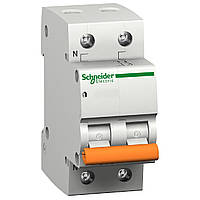 Автоматический выключатель Schneider Electric Домовой ВА 63 1P + N 6A C