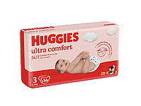 Подгузники детские (девочка) 56шт (4-9кг) №3 Ультра Комфорт ТМ HUGGIES OS