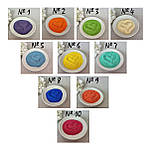 Кольоровий пісок для пісочної церемонії/сипучок. Жовтий/лимонний пісок. 125 грам, фото 2