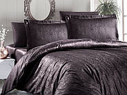 Комплект постільної білизни жаккард ТМ First Choice 200*220 Athena Kahve