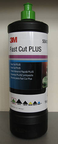 Полірувальна абразивна паста 3М (3m) 50417 Fast Cut Plus 1 кг, фото 3