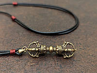 Ваджра кулон буддийский тибетский кулон амулет ожерелье символ твердости духа и устранение препятствий