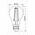 LED лампа Filament A60F 10W E27 4100K, фото 3