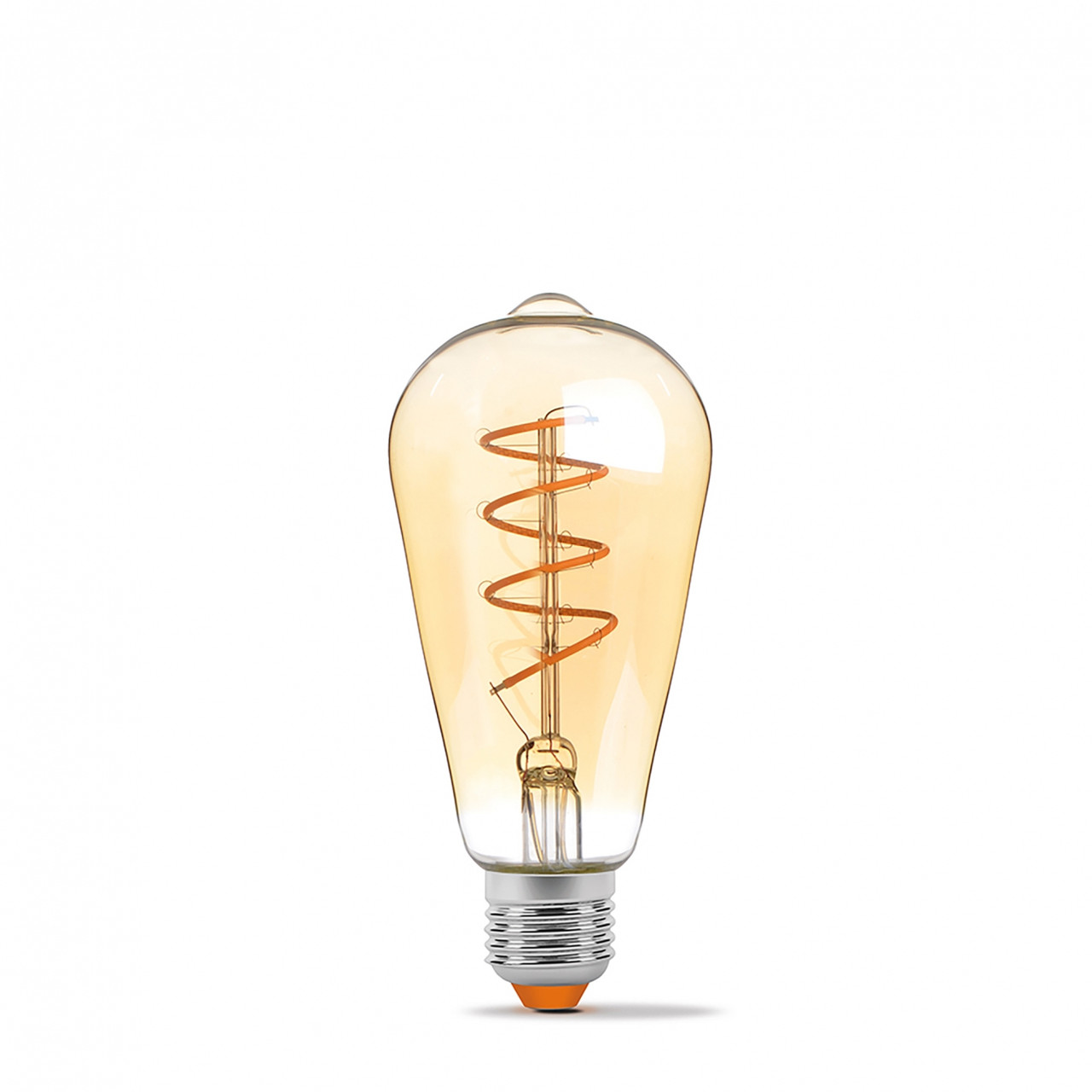 LED лампа Filament 5W E27 2200K дімерна бронза