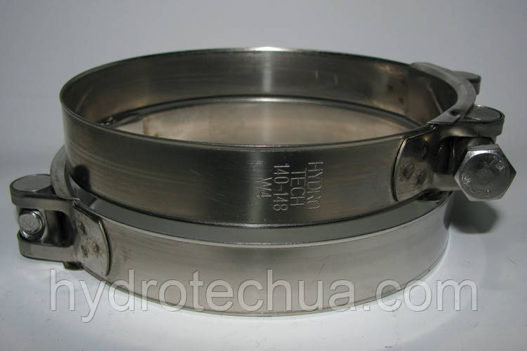 Хомут 140-148 W4 силовий нержавіючий HYDRO TECH