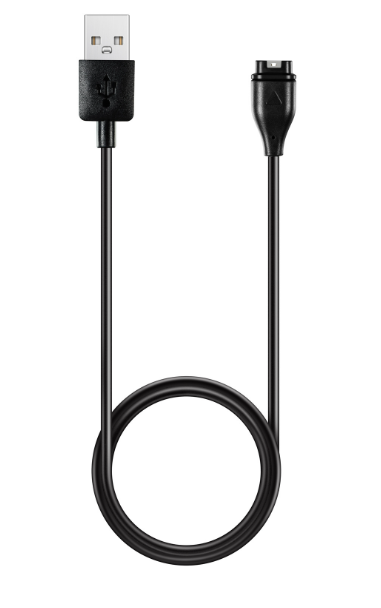 Зарядний пристрій CDK кабель (1m) USB для Garmin Frenner 245 / 245 Music (014446) (black)