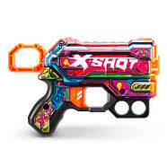 Скорострільний бластер X-Shot Skins Menace Mercenary (8 м'яких патронів) 36515P, фото 3