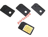 Microsim адаптер, переходник, микро сим на SIM-2шт