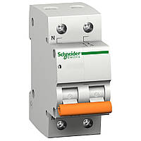 Автоматический выключатель Schneider Electric Домовой ВА 63 1P + N 16A C