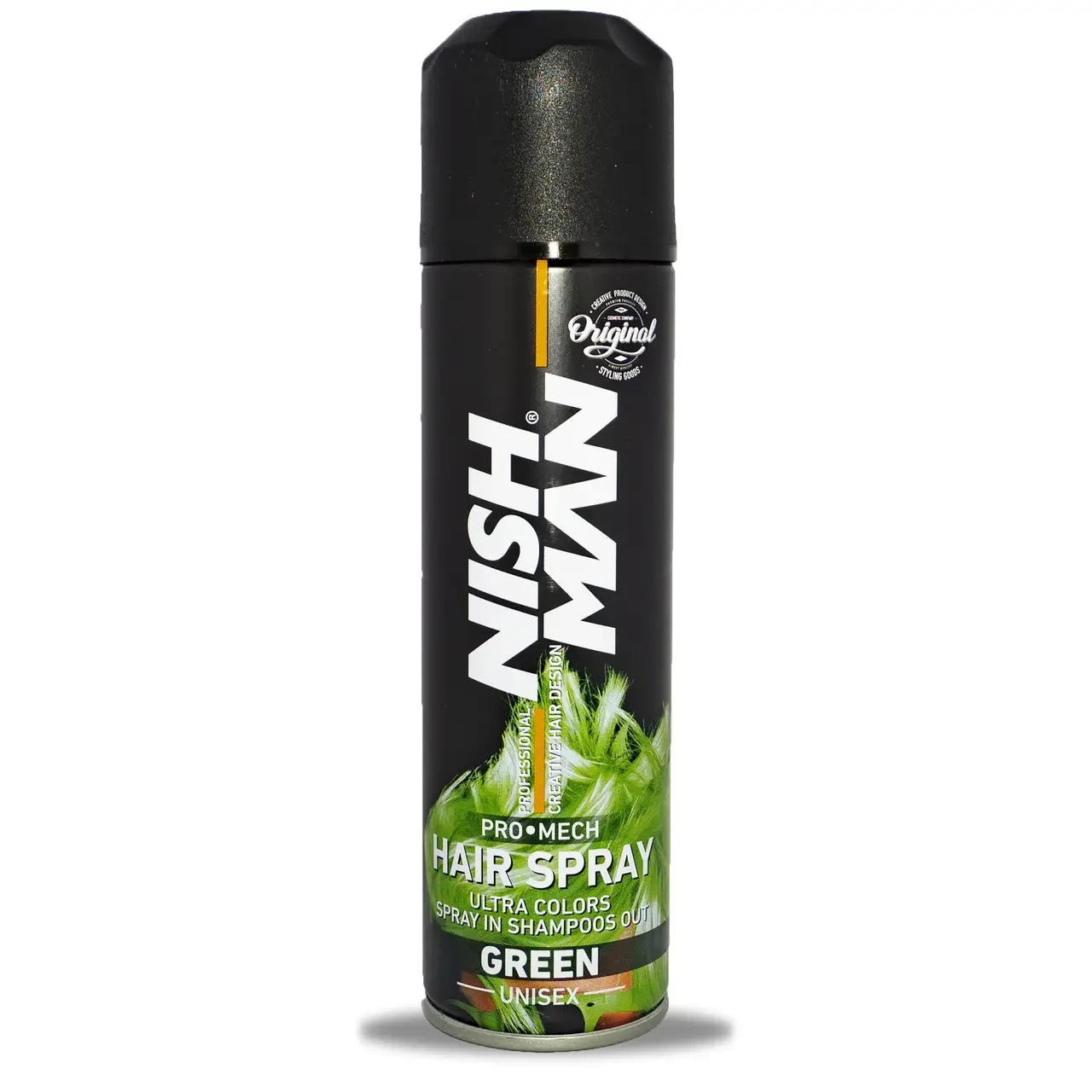 Спрей для волосся фарбуючий Nishman Hair Coloring Spray Green 150мл