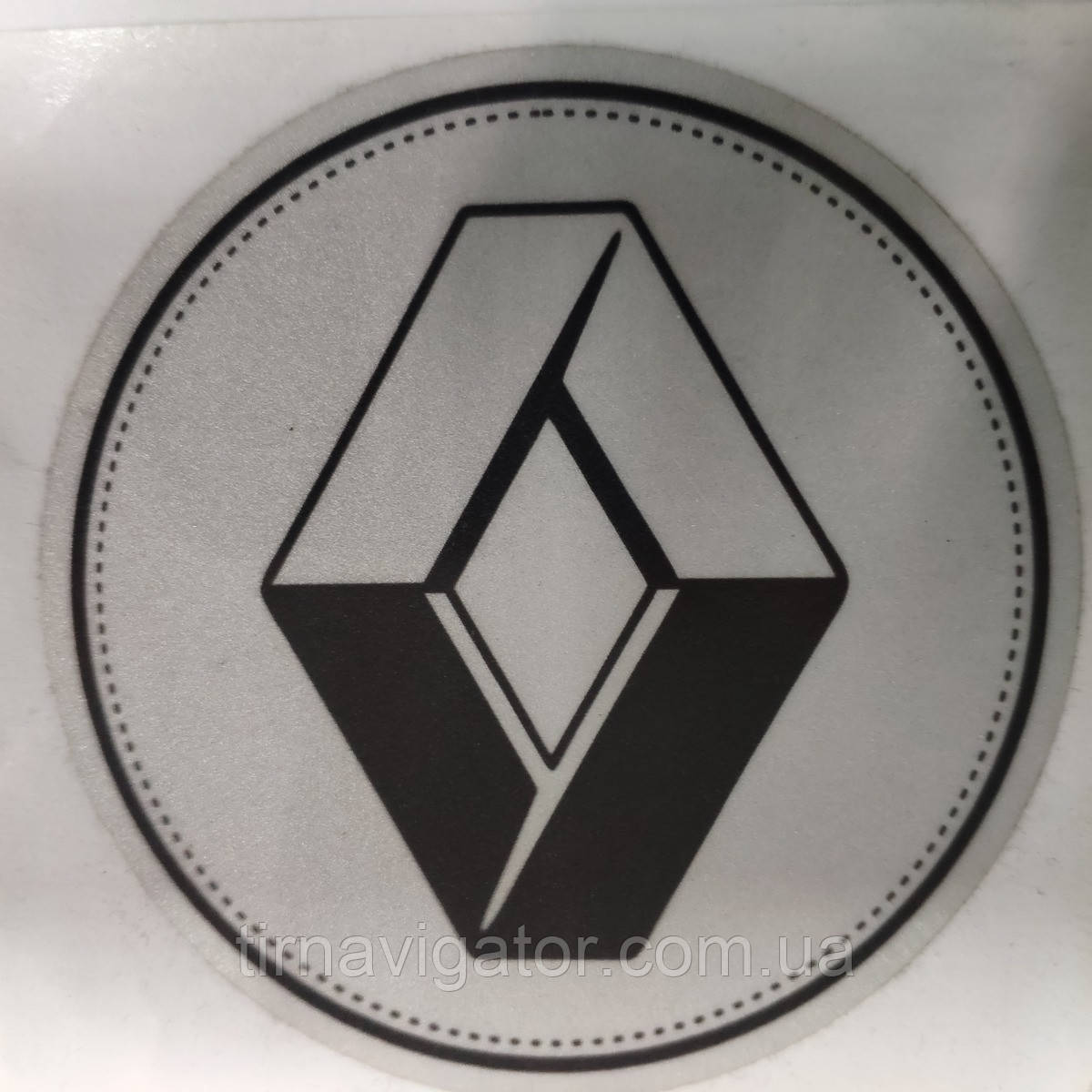 Наклейка Renault D=100мм, фото 1