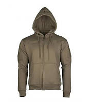 Реглан с капюшоном на молнии "Tactical hoodie" Олива 11472012.official