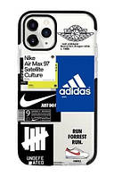 Чохол для iPhone 12 Pro Max Nike Air Jordan із захистом камери Прозоро-чорний