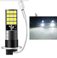 Светодиодная лампа H3 LED (цена указана за 1 шт) ДХО противотуманка H3 LED 24SMD 3030 12V
