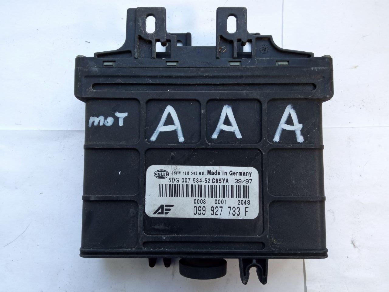 Електронний блок керування Volkswagen Sharan mot AAA Xella 5DG 007 534-52 / C95YA / 39/97 / 099 927 733 F, фото 1