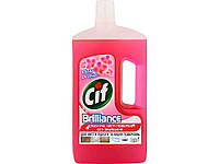 Средство для мытья полов 1л Средство для чистки полов и стен Цветочная свежесть ТМ CIF OS