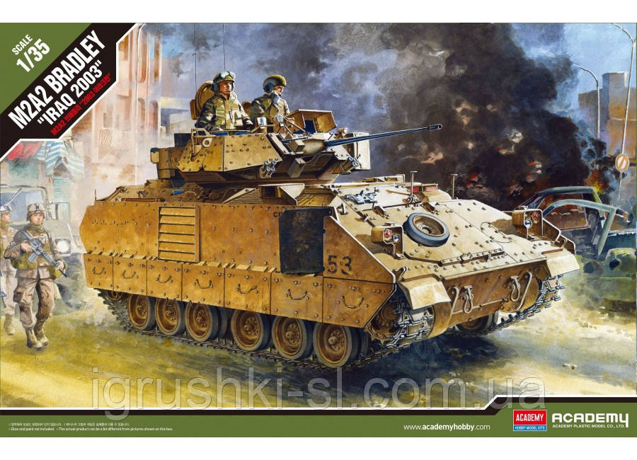 Збірна модель (1:35) M2A2 Bradley