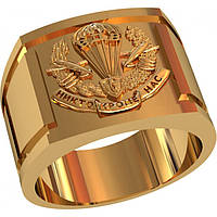 Перстень печатка бронза мужская За ВдВ БР 701060-БР
